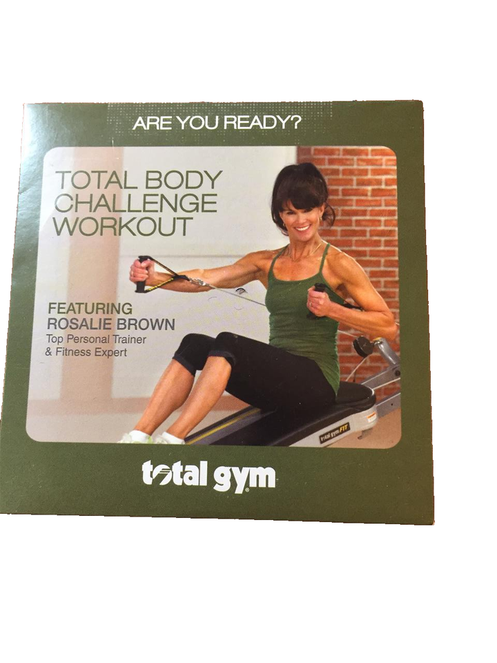 Total Gym Total Body Challenge DVD featuring Rosalie Brown - $17.97