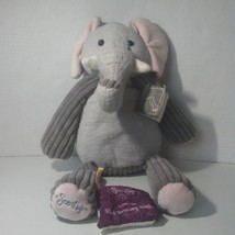 Scentsy Buddy - Retired Ollie The Elephant With Scent Pak (Broken Zipper) - $11.87