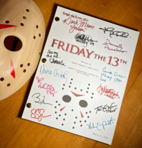 Friday the 13th 2009 Script Signed- Autograph Reprints- Friday the 13th Remake - £19.90 GBP