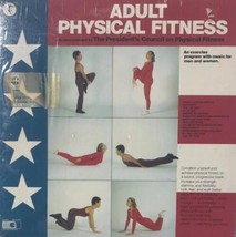 ADULT PHYSICAL FITNESS 1981 SEALED LP Jazz-Rock 80s Spoken Word Exercise... - £13.96 GBP