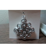 Byzantine style chain maille Greek Cross pendant(item 114) - $9.58 CAD