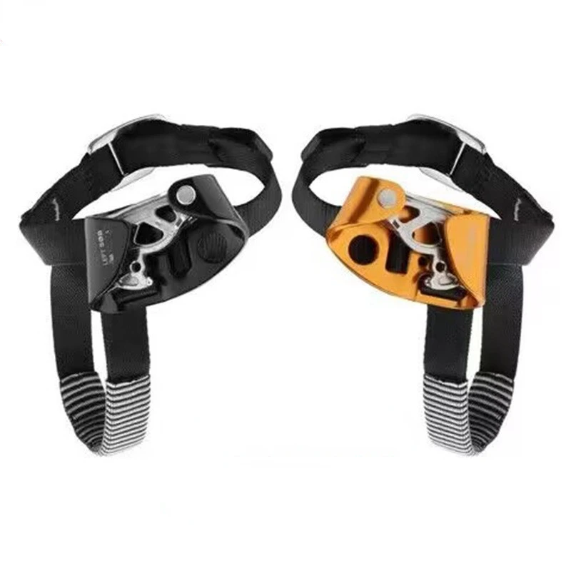 Left/Right Foot Ascender Riser Rock Climbing Mountaineering Safety Equipment - £20.18 GBP+