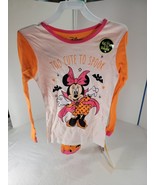 Minnie Mouse Halloween Too Cute To Spook Glow In The Dark Girls Pajamas ... - $305.00 MXN