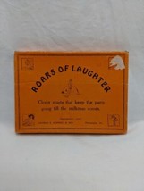 Vintage 1935 Roars Of Laughter Party Game George E Schweig And Son - $120.28