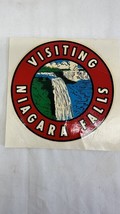 1940s 1950s 1960s 1970s Visiting Niagara Falls Window Slide Decal Sticke... - $13.80 CAD