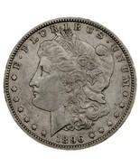 1896-O 1 $ Dollar D&#39;Argent Morgan En État AU, Lustre Décent, Quelques Te... - $209.85