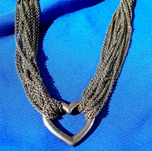 Tiffany &amp; co. Sterling Silver Pendant Toggle Necklace 925 Chain - $1,024.55 CAD