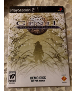 Genji Dawn of the Samurai PS2 Demo Disc Not For Resale Promo - Never Played - £66.89 GBP