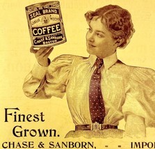Chase And Sandborn Coffee 1897 Advertisement Victorian Java Mocha #2 DWFF19 - $17.50