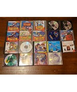 Vintage Kids PC Computer CD-ROM Video Games Lot of 19 Various Titles Edu... - $39.55