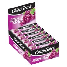 Chapstick Juicy Grape Lip Balm - 0.15 oz, 1 SEALED TUBE - £7.80 GBP