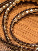 CHAN LUU Wrap Bracelet, 35 &quot;Long, Baroque Shape, Faux Pearls. NEW. Free Shipping - £155.87 GBP