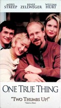 One True Thing [VHS 1999] Meryl Streep, William Hurt, Renee Zellweger - $3.41