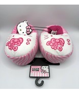 Sanrio Hello Kitty Little Girl&#39;s Plush Slippers in Pink, Size 7/8 - $12.95