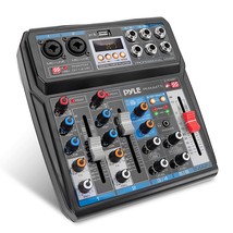 Professional Wireless DJ Audio Mixer - 6-Channel Bluetooth Compatible DJ Control - £96.08 GBP