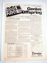 1980 Microchess Ad Chess Challenger -10 by Camelot Direct, Lake Bluff, Il. - £6.26 GBP