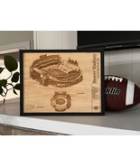 Beaver Stadium Blueprint Wood Wall Art, Laser Engraved Stadium Design, N... - €26,96 EUR
