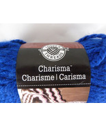 LOOPS &amp; THREADS Charisma  Bulky Acrylic Yarn 3.5 oz 109 Yds Royal blue c... - $100.86 MXN