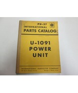 International Moissonneuse U-1091 PU-37 Puissance Unité Parties Catalogu... - €24,19 EUR