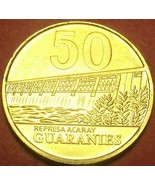 Paraguay 1998 50 Guaranies Gem Unc~Dam On The Acaray River~Last Year~Fre... - £3.59 GBP