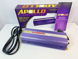Apollo Horticulture 600 Digital Electornic Ballast HPS/MH 600W (HW-12-16) -WORKS - £31.74 GBP