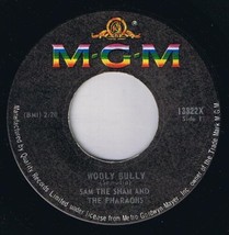 Sam Sham &amp; Pharaohs Wooly Bully 45 rpm Ain&#39;s Gonna Move Canadian Pressing - $4.94