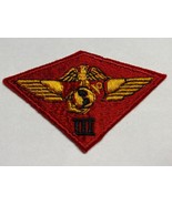 WWII, USMC, 3rd AIRCRAFT WING, PATCH, VINTAGE - €6,44 EUR