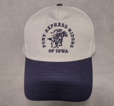 Pony Express Riders of Iowa Ball Cap / Hat Nissin Adjustable - £10.19 GBP