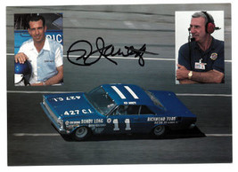 Ned Jarrett Signed NASCAR Winston Cup /Grand National 5x7 Photo Postcard... - £26.51 GBP