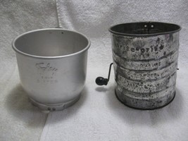 Vintage Collectible Flour Sifters BRITE-PRIDE, FOLEY, Bakery, Kitchen, D... - £19.89 GBP+