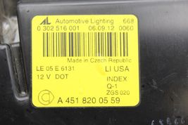 2013 SMART FORTWO FRONT LEFT HALOGEN HEADLIGHT LAMP U0355 image 11