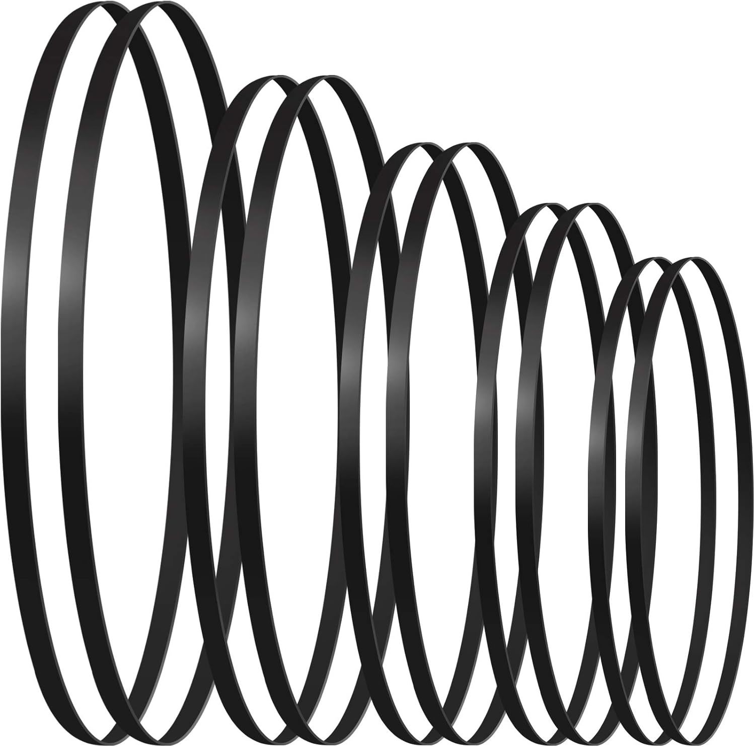 10 Pieces Turntable Belt Different Specifications Machine Recorder, 5 Sizes - $29.93