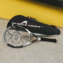 Dunlop C-Max Oversize 108 Muscle Weave Tennis Racquet 4 1/4''-Needs Grip, w/Case - $29.02
