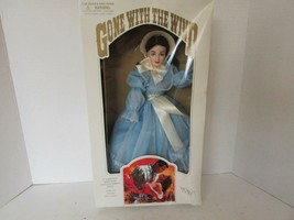 WORLD DOLL GONE WITH THE WIND MELANIE BLUE CHIFFON GOWN  BOXED 12&quot;  - £22.85 GBP