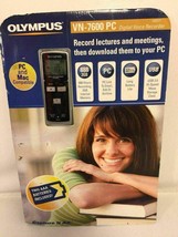 Olympus Digital Voice Recorder 2 Gb Model VN-7600 Pc New In Package - £46.85 GBP