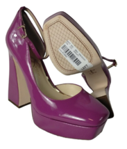 Jessica Simpson Delara Patent Ankle Strap Platform Pumps Womens 6 Y2K Style - £65.88 GBP