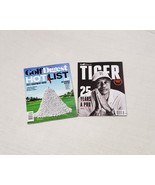 Bundle Lot of 2 Golf Digest Hot List Tiger Woods Anniversary Magazine 2021 - €15,56 EUR