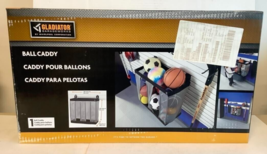 NEW Gladiator GAWUXXBLTH Ball Storage Caddy Basket Hammered Graphite - $54.50