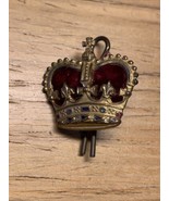 Vintage British Military St Edward Rank Crown With Split Pin Militaria K... - £23.23 GBP