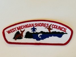 Boy Scouts Cub Girl Patch Vtg Council Badge Memorabilia West Michigan Sh... - £13.37 GBP