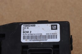 GM Chevrolet Colorado Canyon Bcm Bcu Body Control Module 15802489 image 2