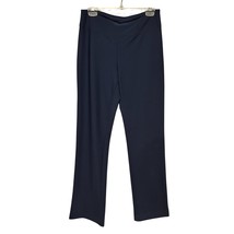 Boston Proper Navy Pull on Stretch Pant Elastic Waist Beyond Travel High... - $25.00