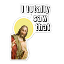 I totally saw that - Jesus - Fridge magnet - £7.89 GBP+