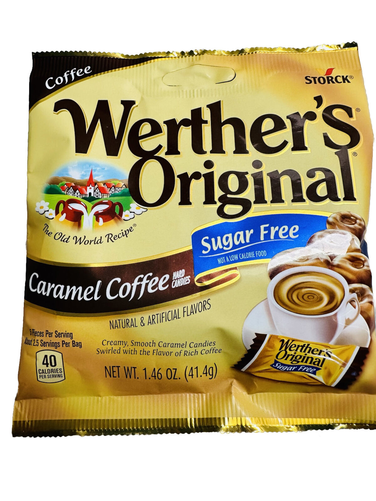 Primary image for Werther's Original Candy-Hard, Soft, Sugar Free, Creme Filled2.1.46oz/41gm