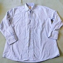 Dickies Work Button Down Shirt Mens Blue Long Sleeve Pocket 15-15.5 - £9.95 GBP