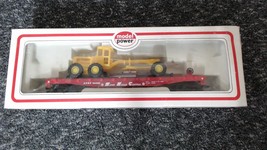 Model Power ATSF 90850 Flat Car With Road Grader Load HO Scale 6970 Supe... - $379.80 MXN