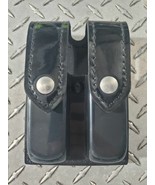 Safariland 77 Double Mag Pouch With Snapping Flaps Black Gloss - €17,14 EUR