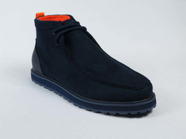 Men&#39;s TAYNO Wallabee Style Chukka Boots Soft Micro Suede MOJAVE S Navy - £62.53 GBP