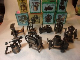 lot of 8 - Die Cast Pencil Sharpeners - Industrial Theme Lot # 153A - £31.54 GBP