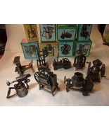 lot of 8 - Die Cast Pencil Sharpeners - Industrial Theme Lot # 153A - £31.13 GBP